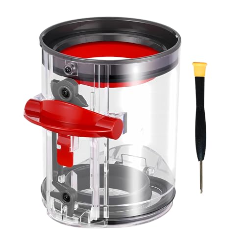 クリアビン V12 SV18 SV20 Detect Slim/V10 に適用 ダストカップ ダストバケット/キャニスター 交換部品ダストカップ 交換用 掃除機用リリース No.965272-01 掃除機に適用 互換品